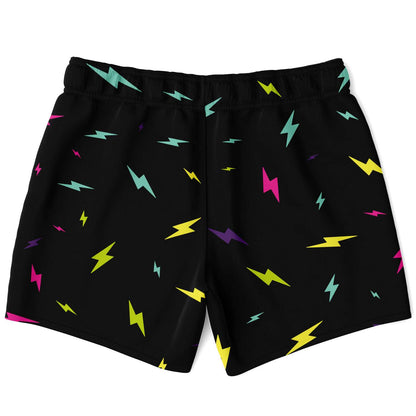 Electric bolt swim trunks