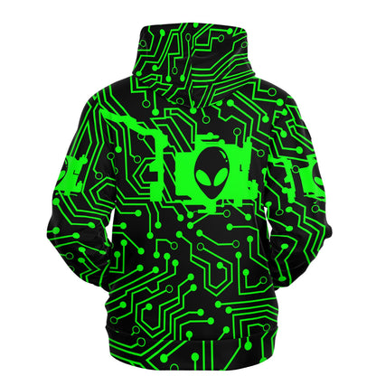 Alienator Motherboard circuit Hoodie
