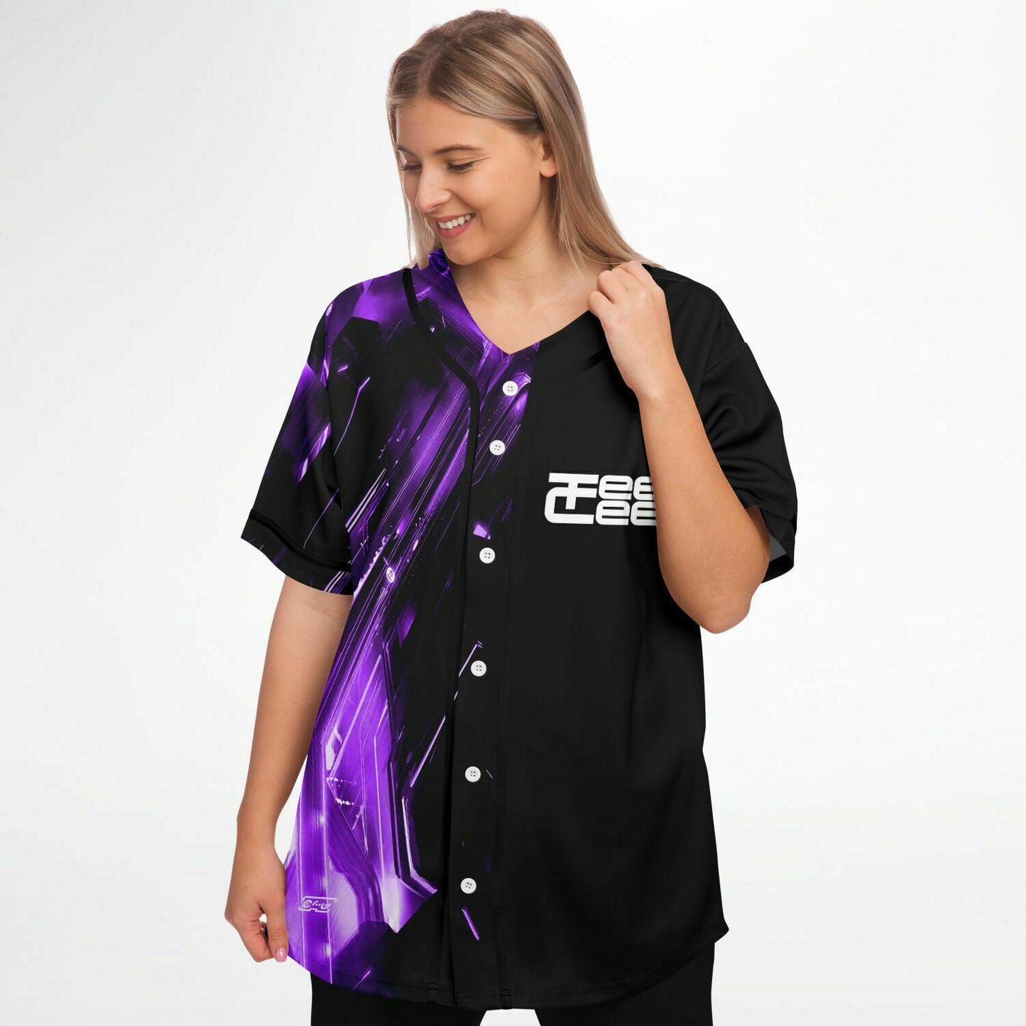 Purple teecee baseball jersey