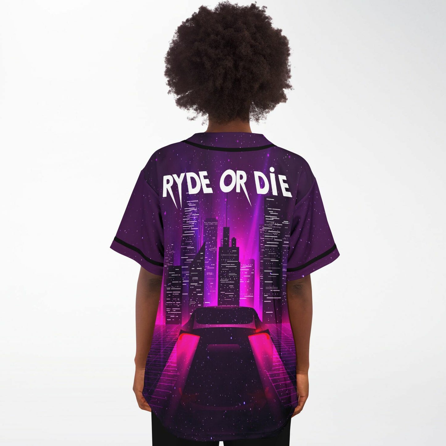 Ryde or die custom jersey