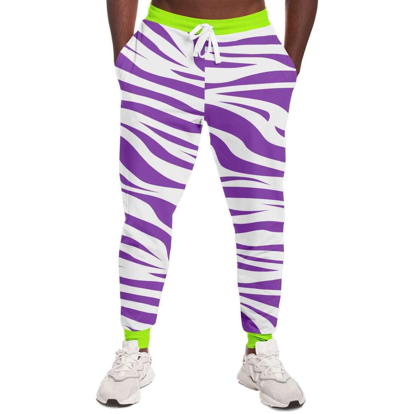 Purple zebra jogger