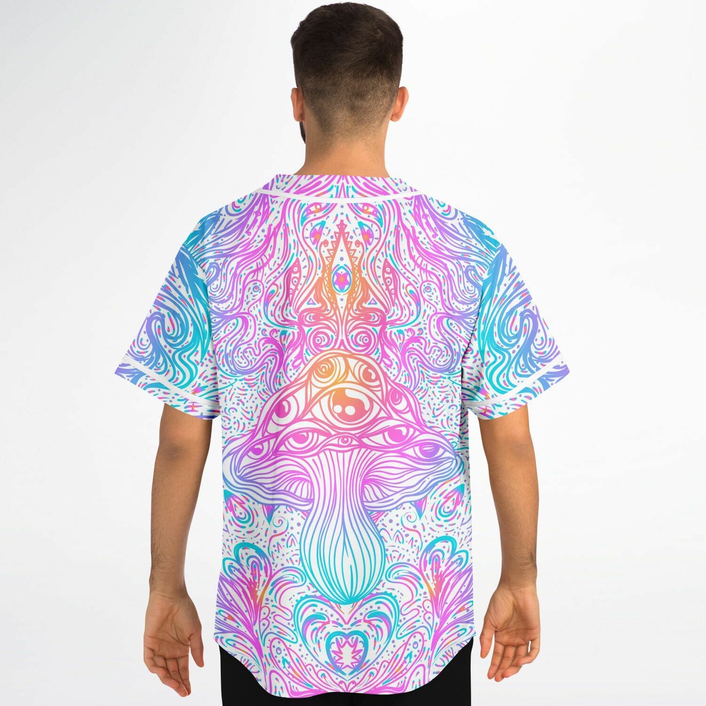 Active mushroom baseball jersey
