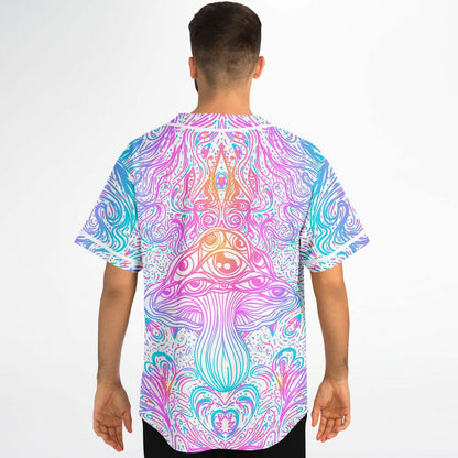 Active mushroom baseball jersey