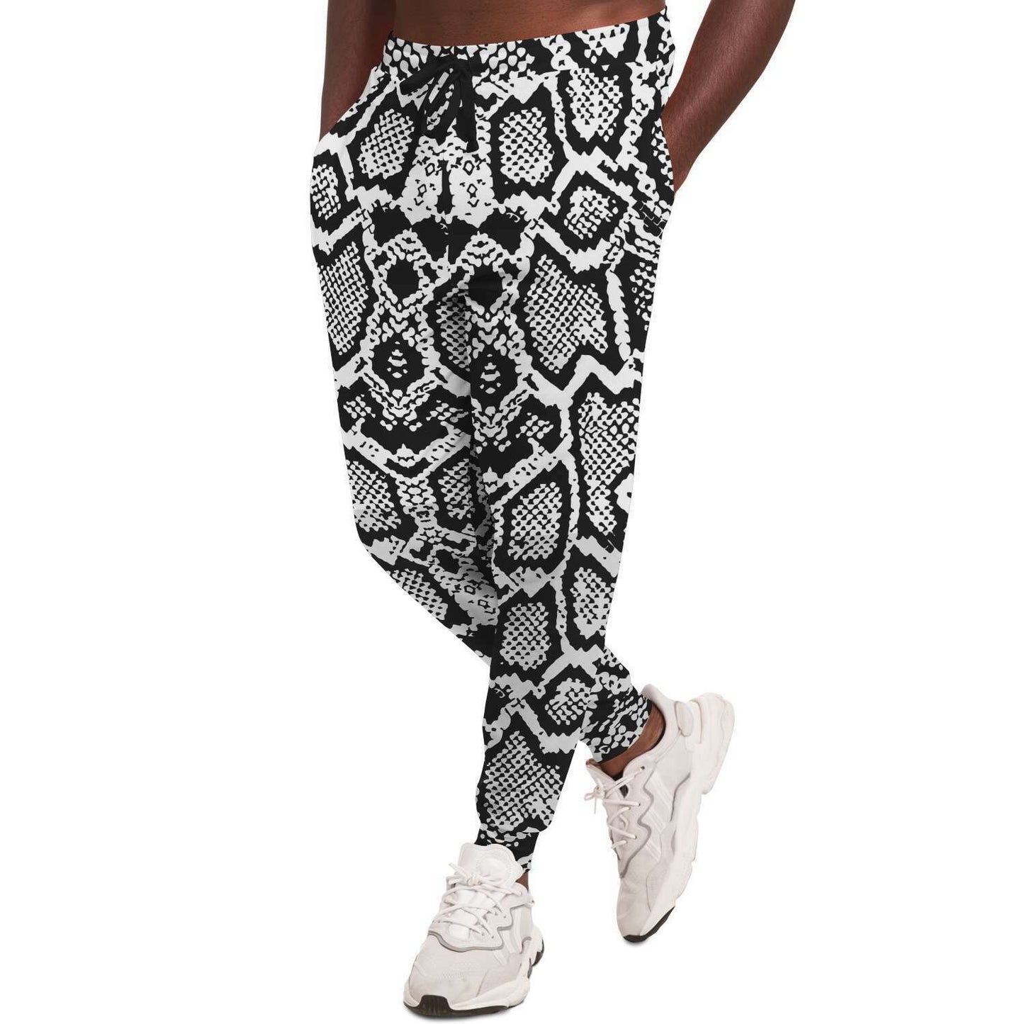 Snake pattern jogger
