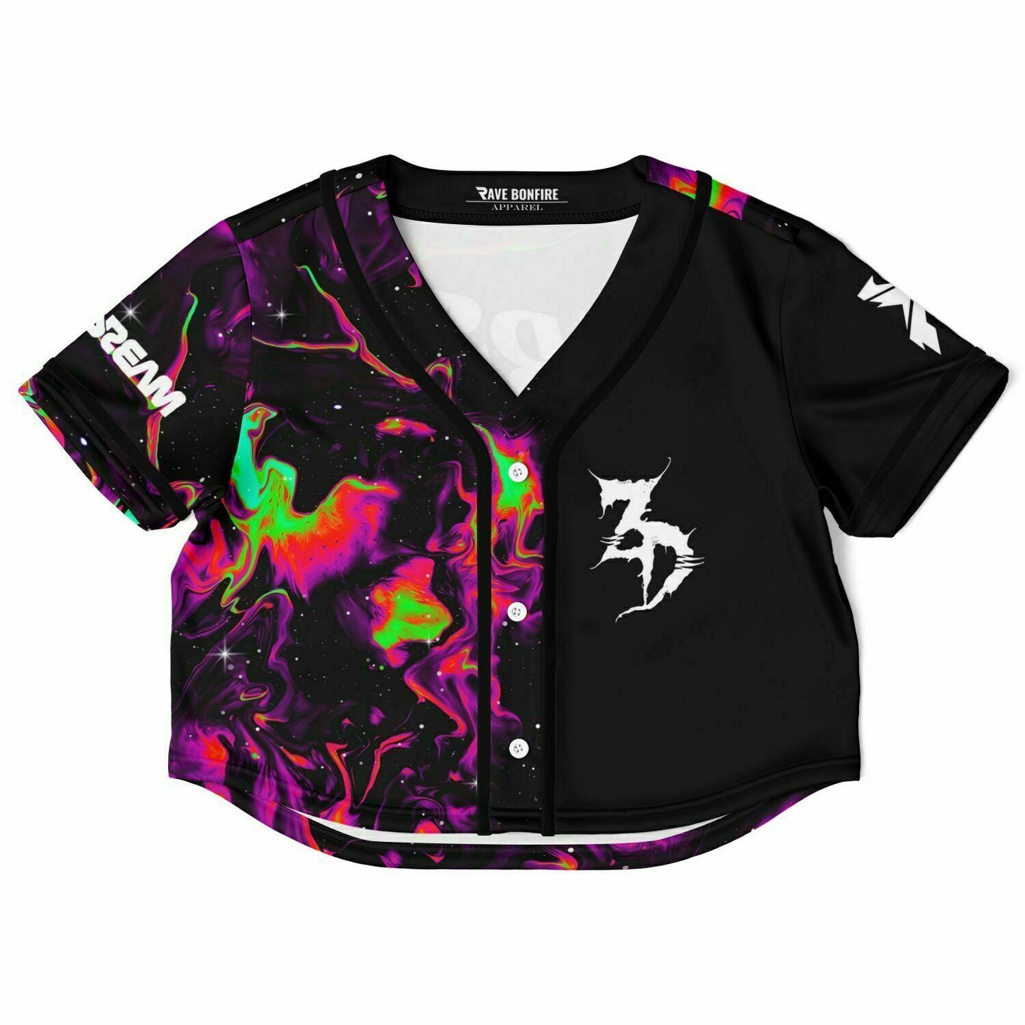Ashleigh Cropped Baseball Jersey V1