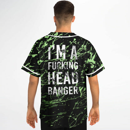 I'm a fucking head banger excision jersey (New)