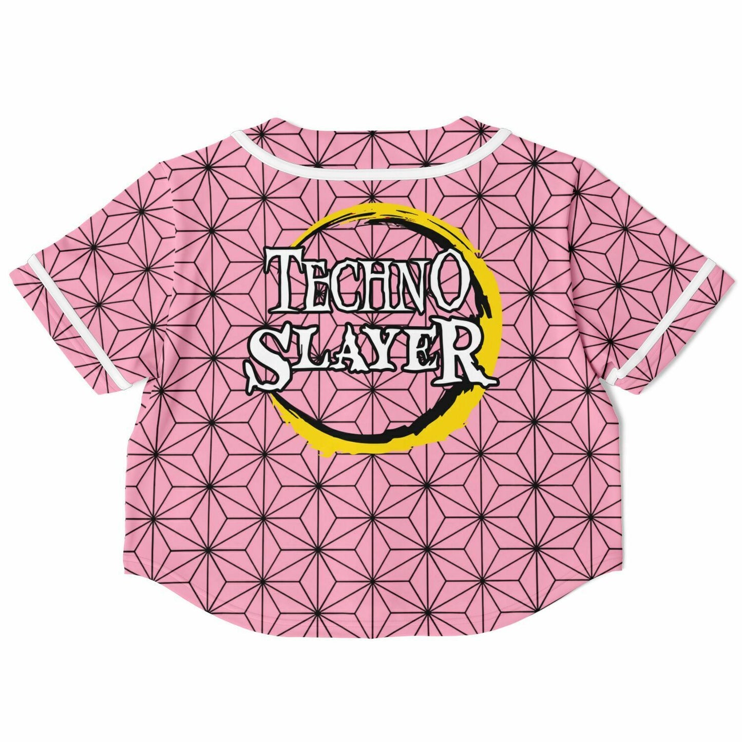 Techno Slayer Cropped Baseball Jersey
