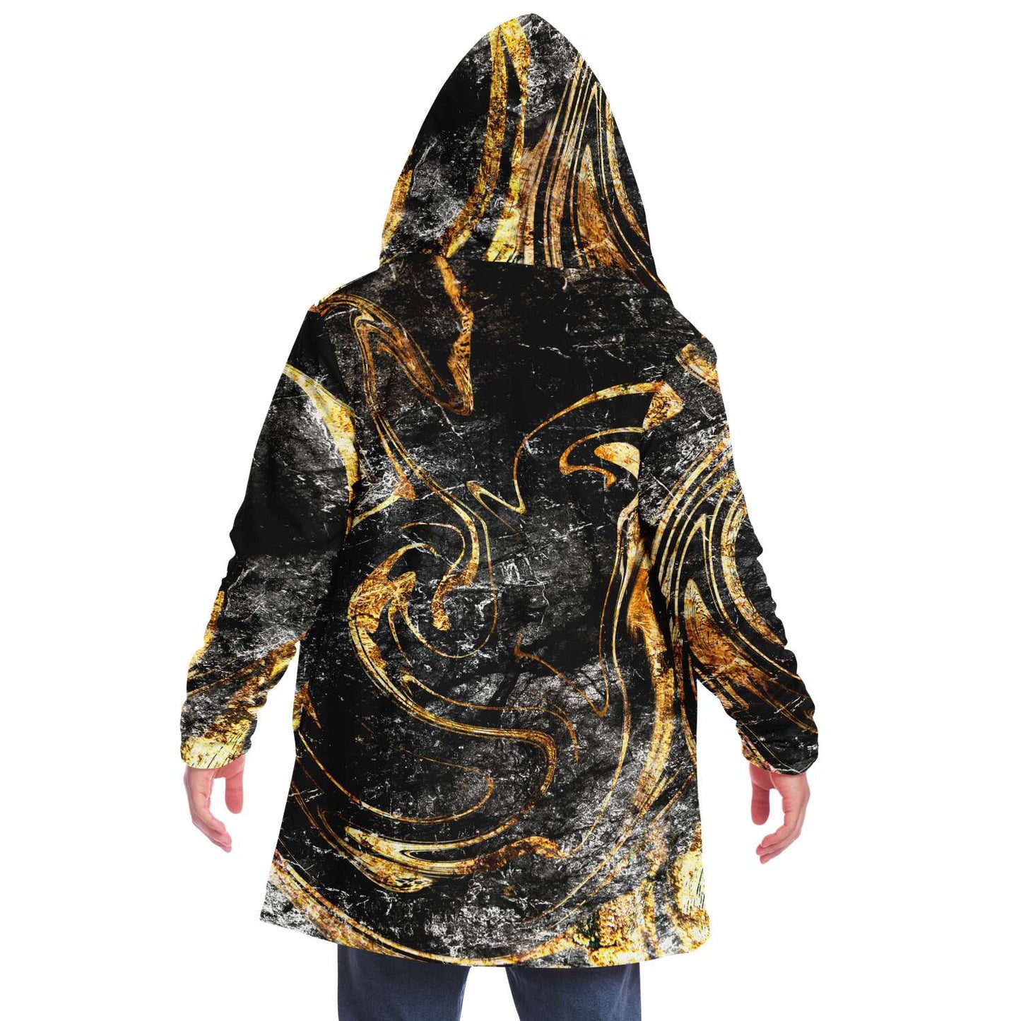Marbled in gold cloak