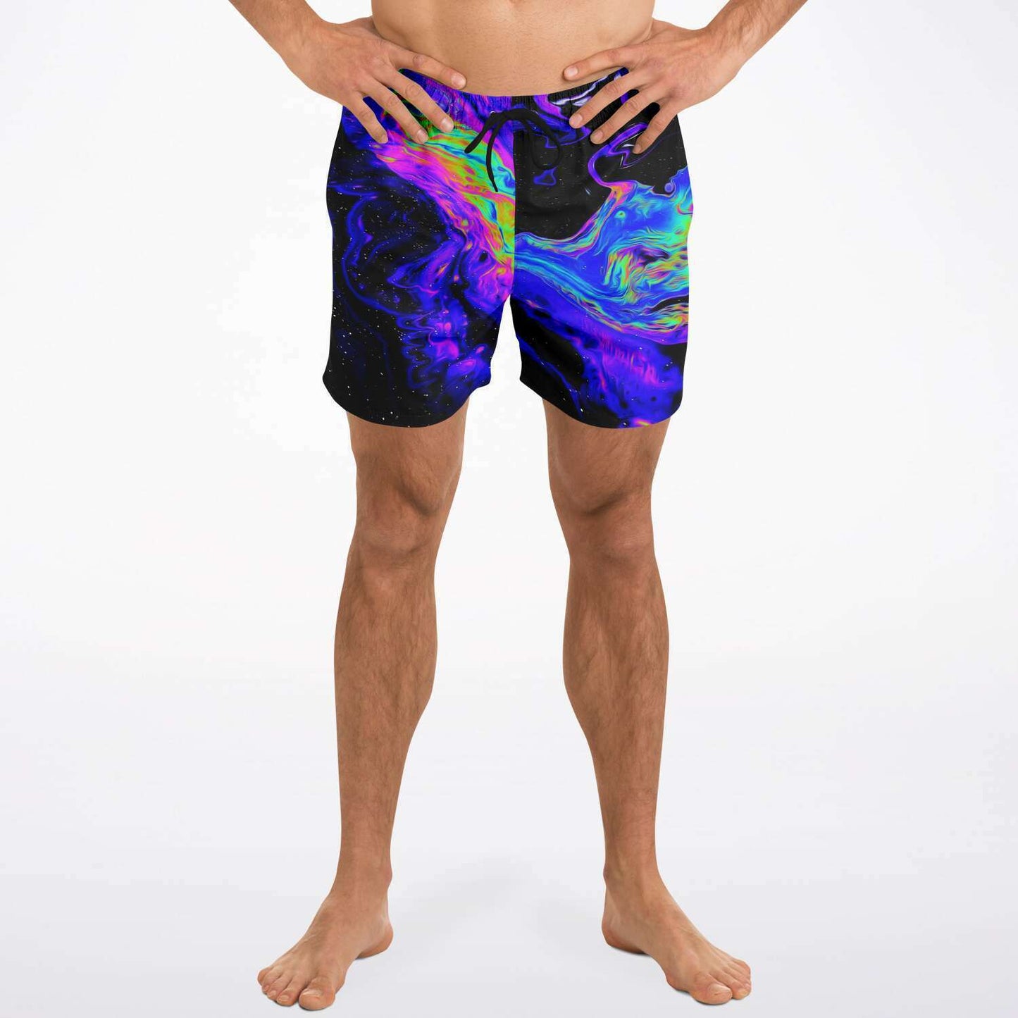 Oil silk swim trunk V2