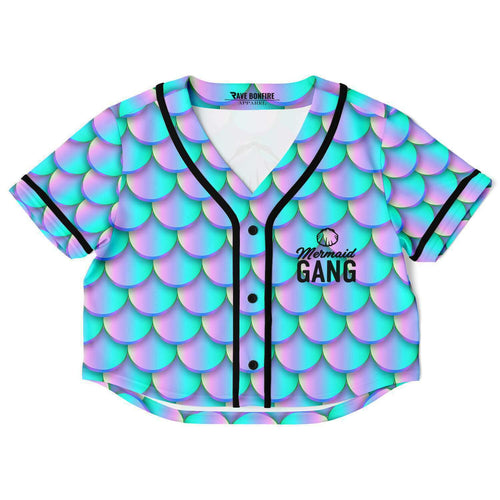 mermaid gang crop top jersey V2