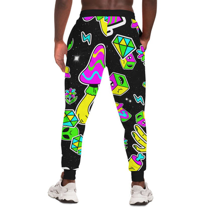 Colorful trippy shapes