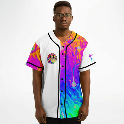 Daddy rainbow acid trip baseball jersey