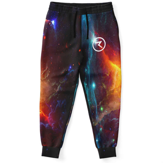 Colorful galaxy stars jogger