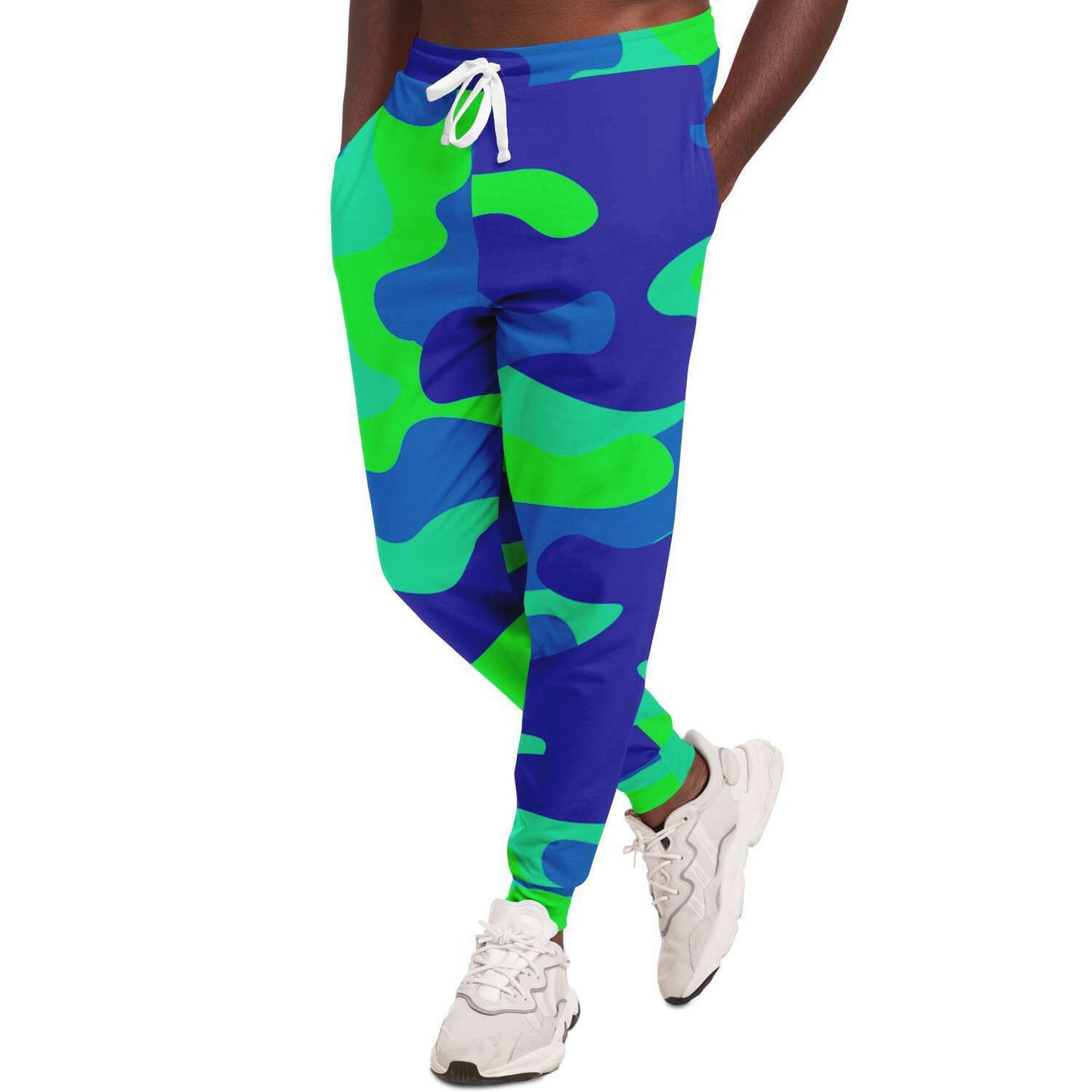 Colorful camouflage jogger