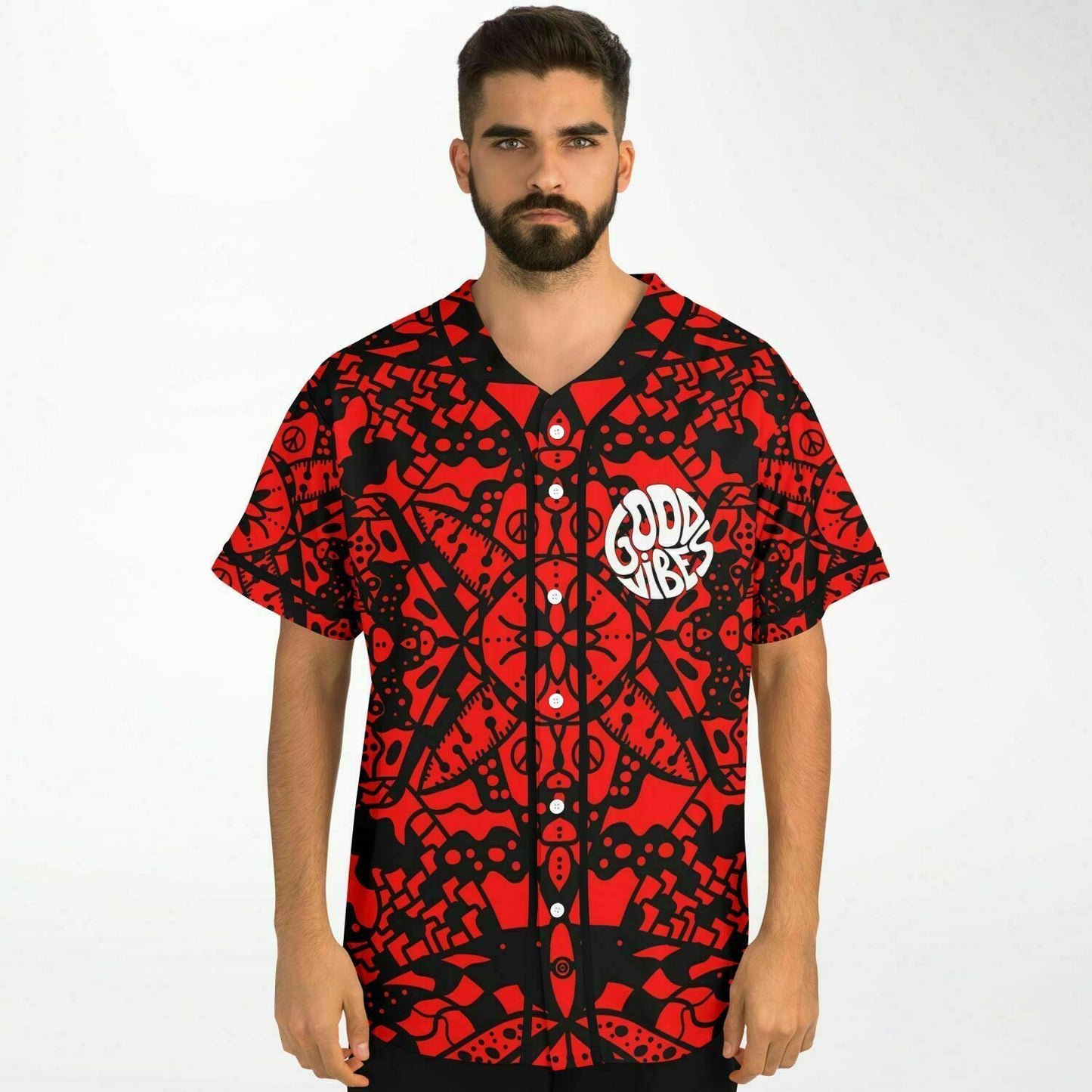 Good vibes Baseball Jersey