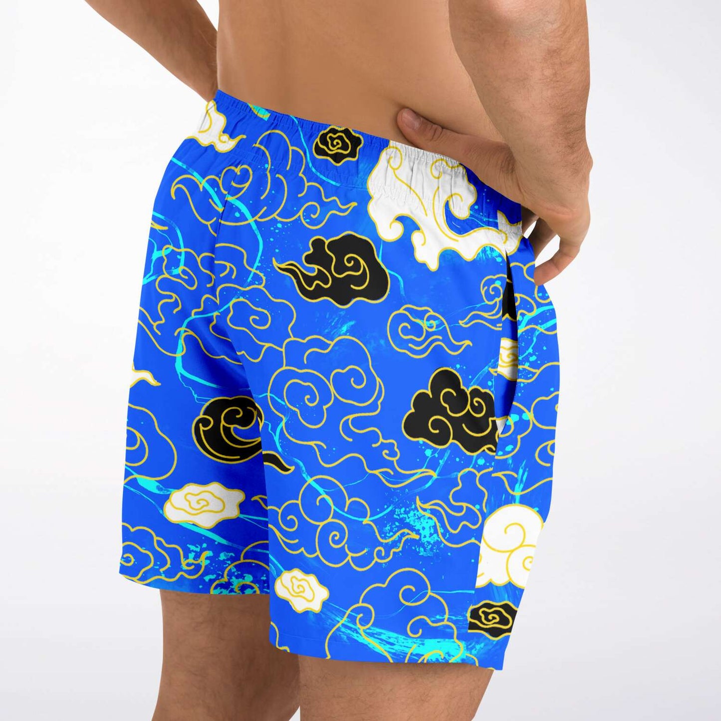 Chinese clouds  swim trunks