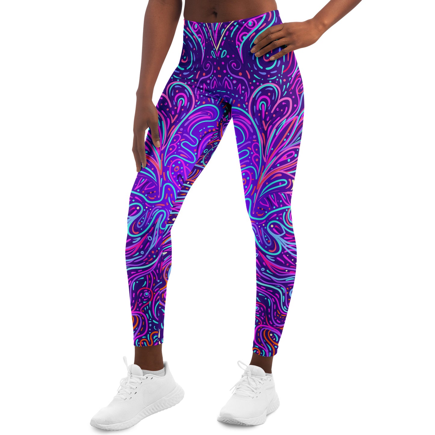 Trippy psychedelic leggings