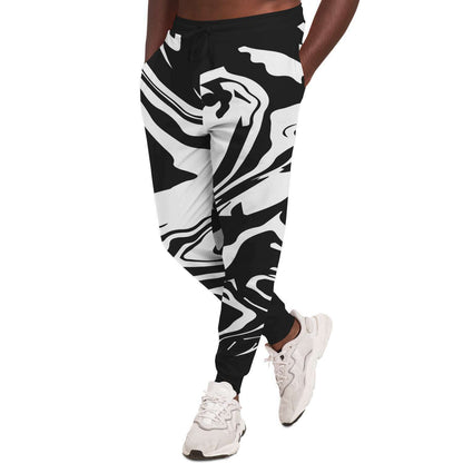 B&W acid trip jogger