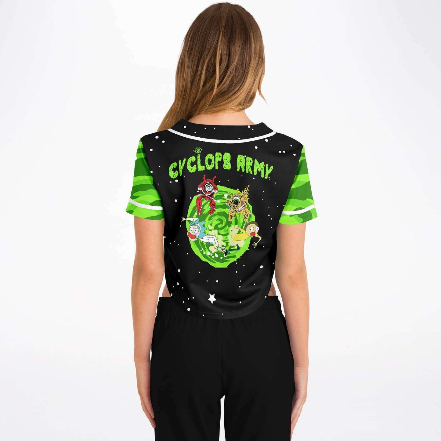Rick & Morty  cyclops army subtro custom jersey