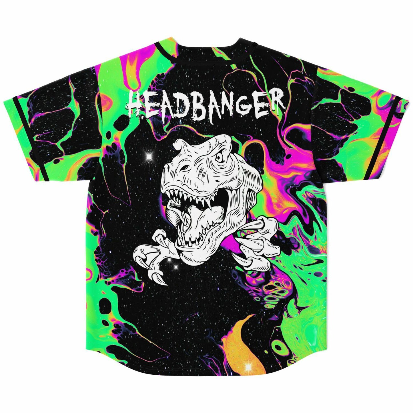 Angry T rex baseball jersey