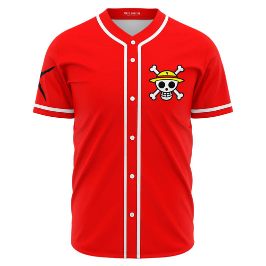 Luffy one piece custom jersey