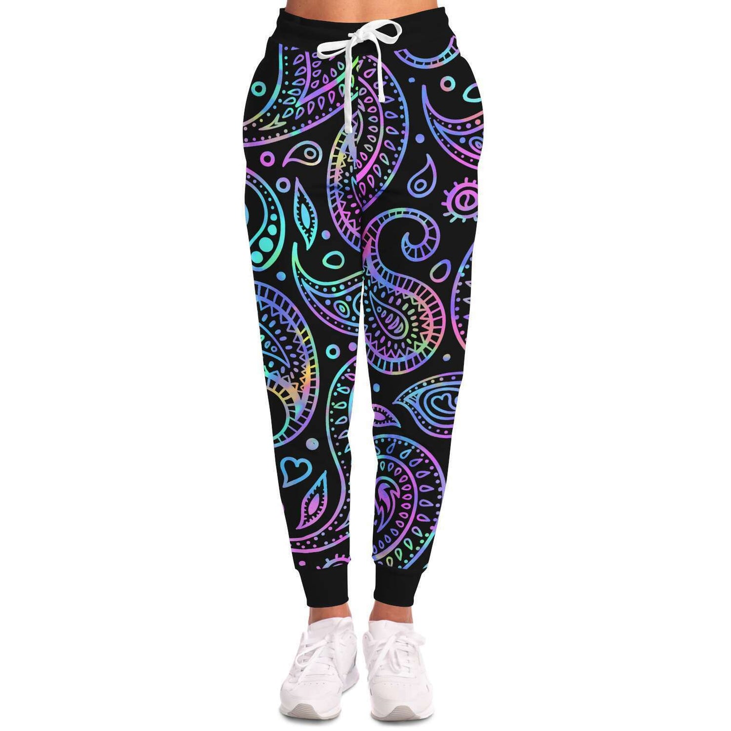Colorful paisely jogger