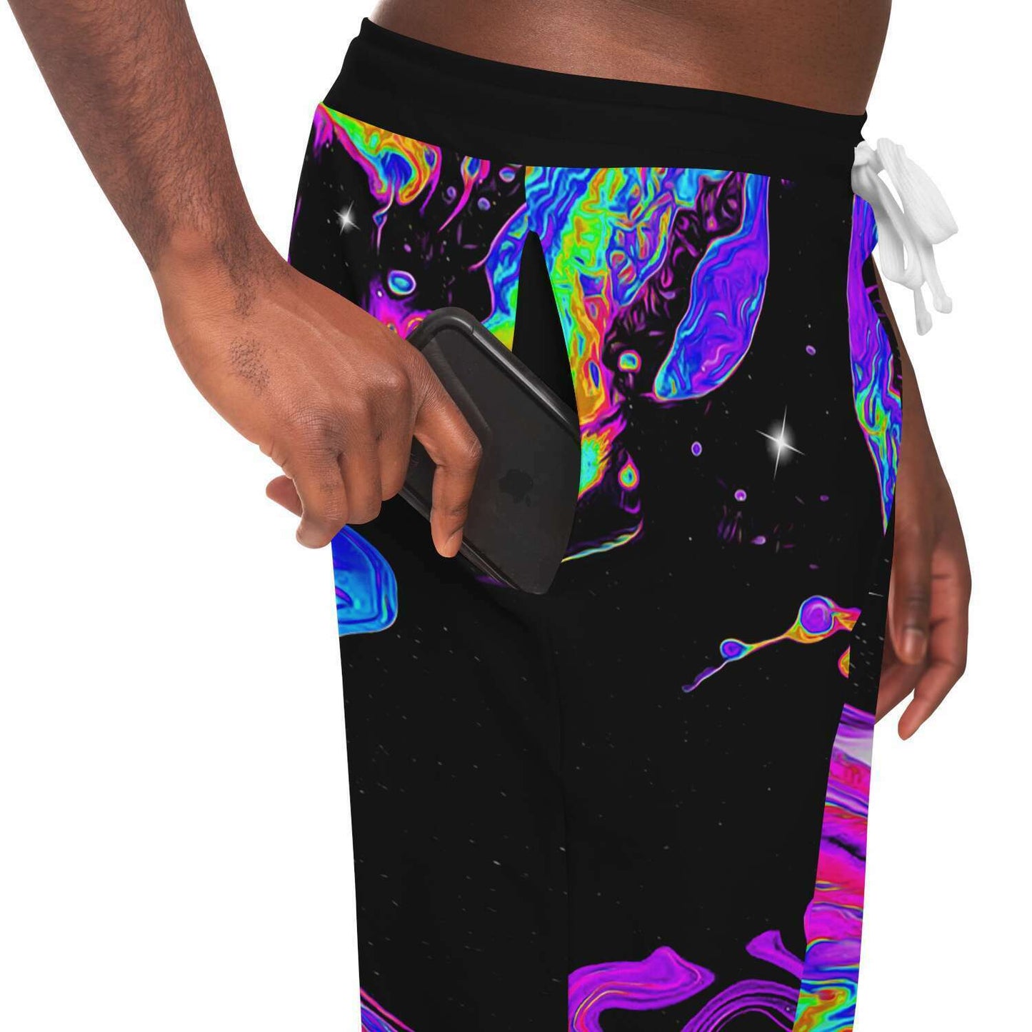Pink acid trip jogger