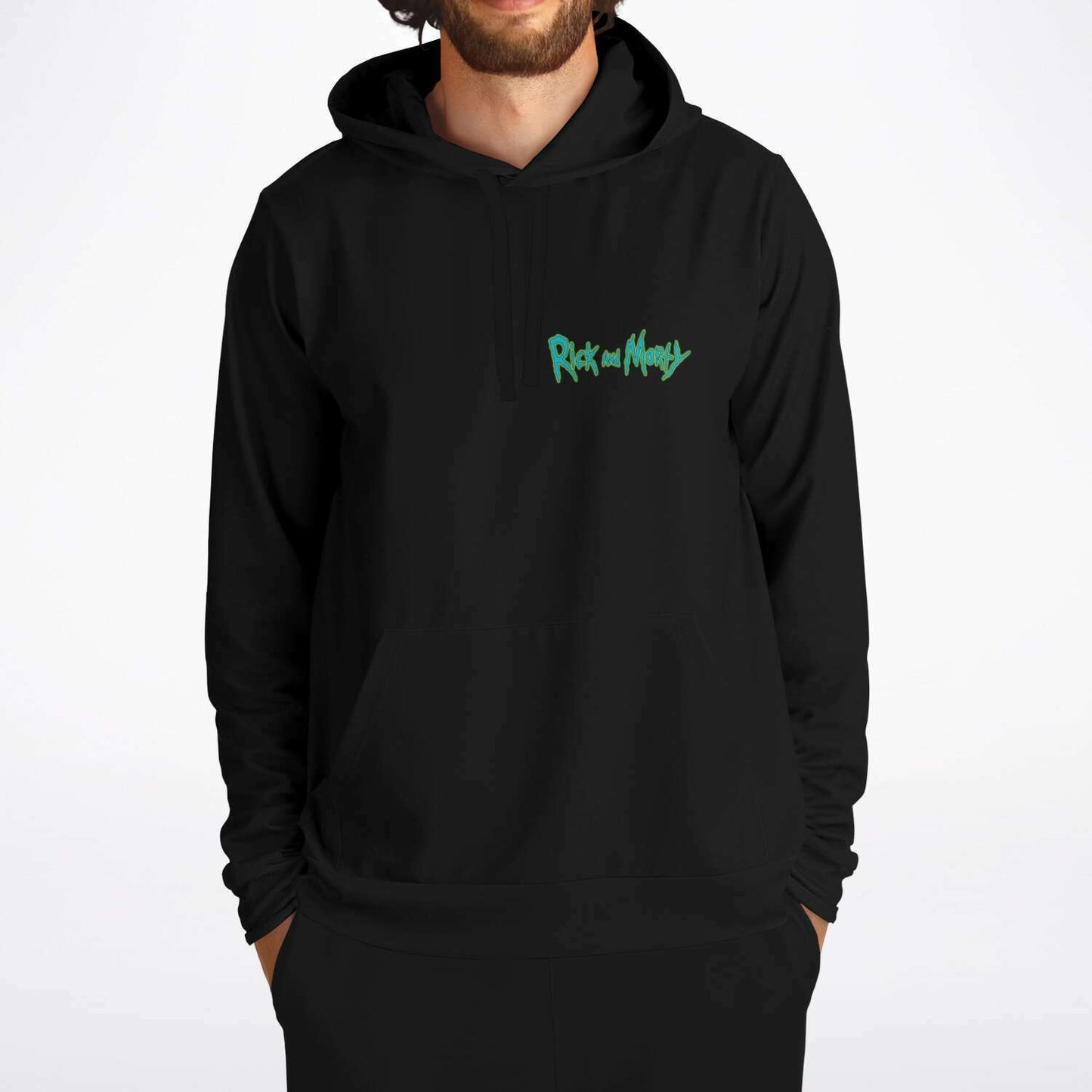 Rick & morty silhouette hoodie