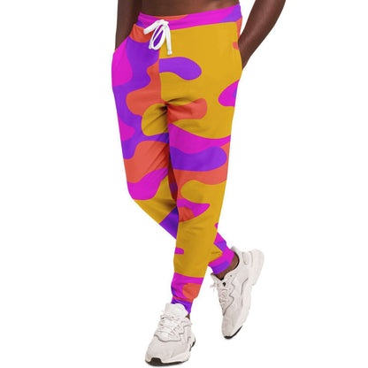 Colorful camouflage jogger
