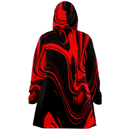 Red acid drip Cloak