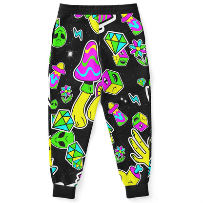 Colorful trippy shapes