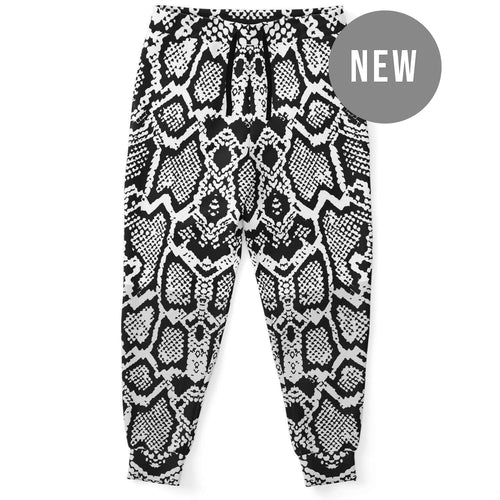 Snake pattern jogger