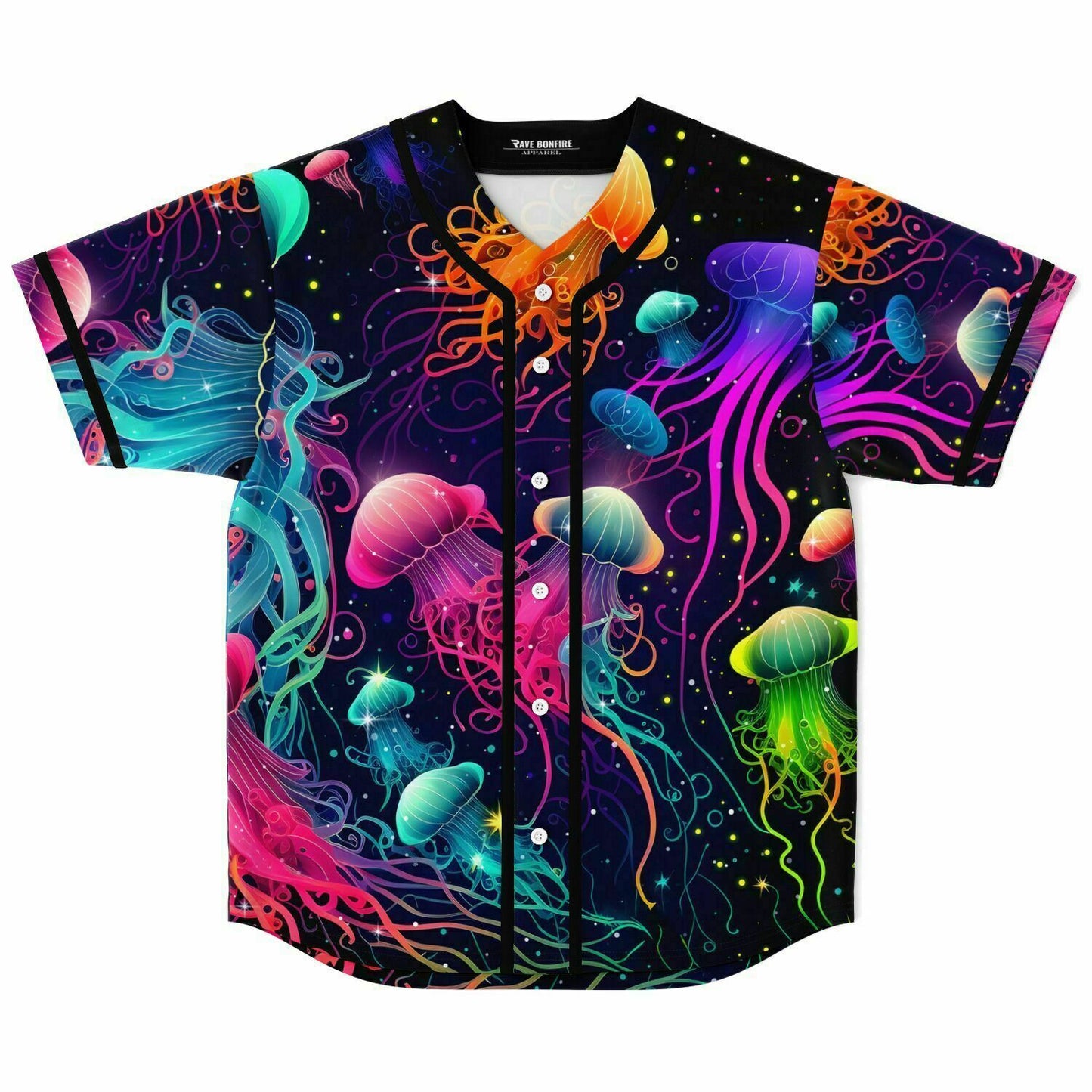 The world shall know bass rave Baseball Jersey