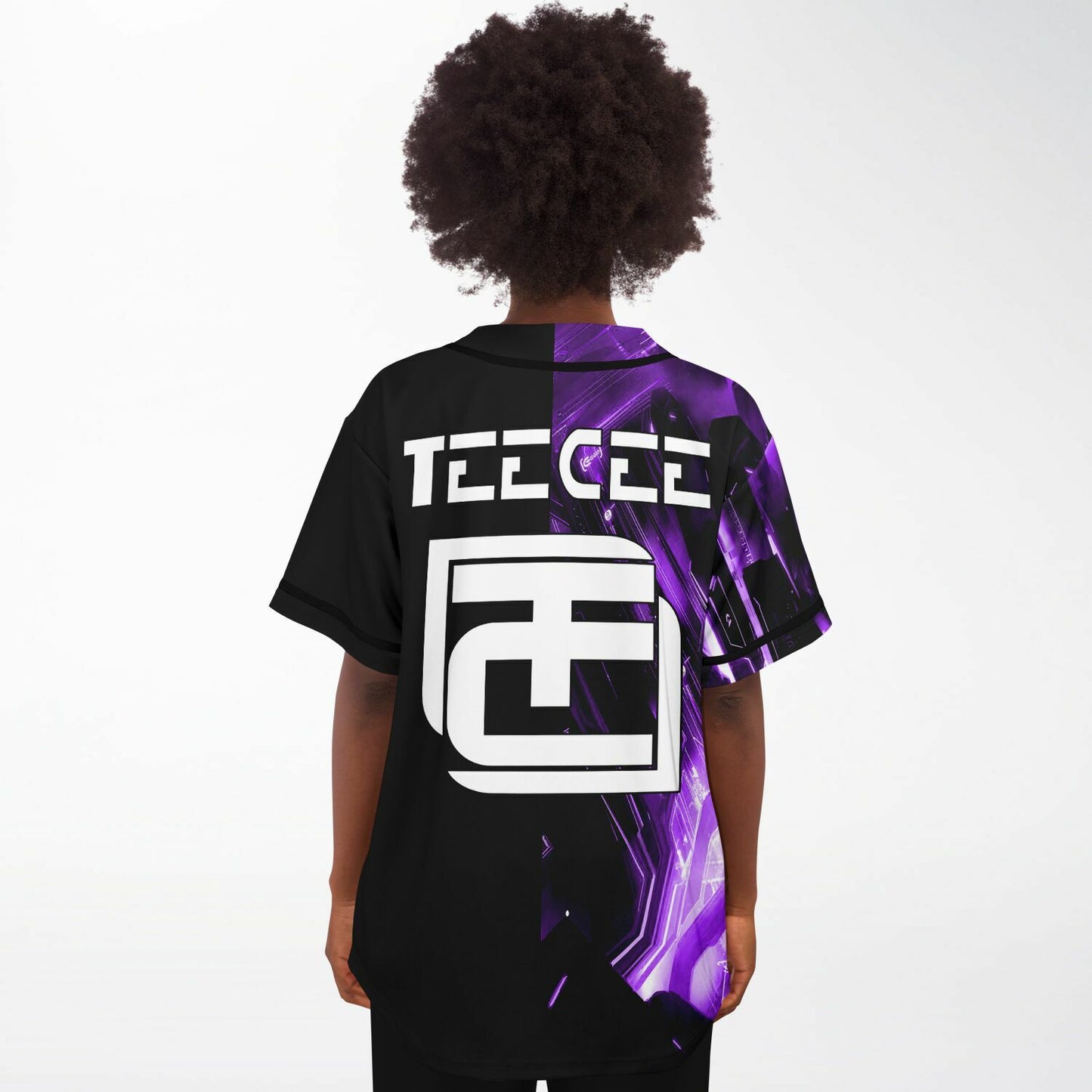 Purple teecee baseball jersey