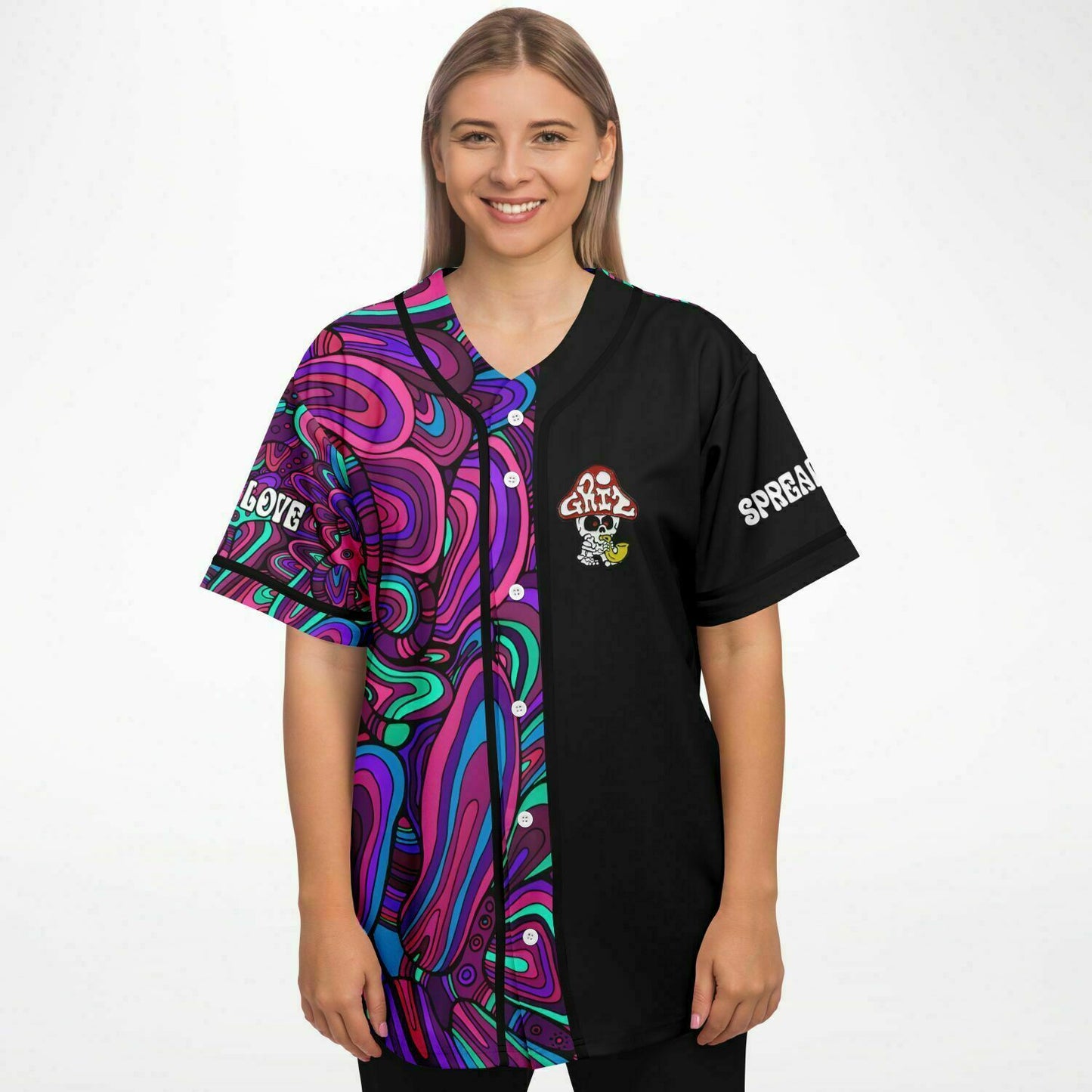 Sheila custom rave Baseball Jersey V2