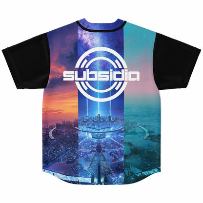 Subsidia record baseball jersey