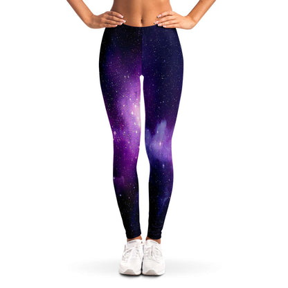 Purple Galaxy Leggings