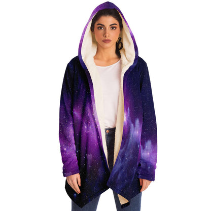 Purple galaxy cloak
