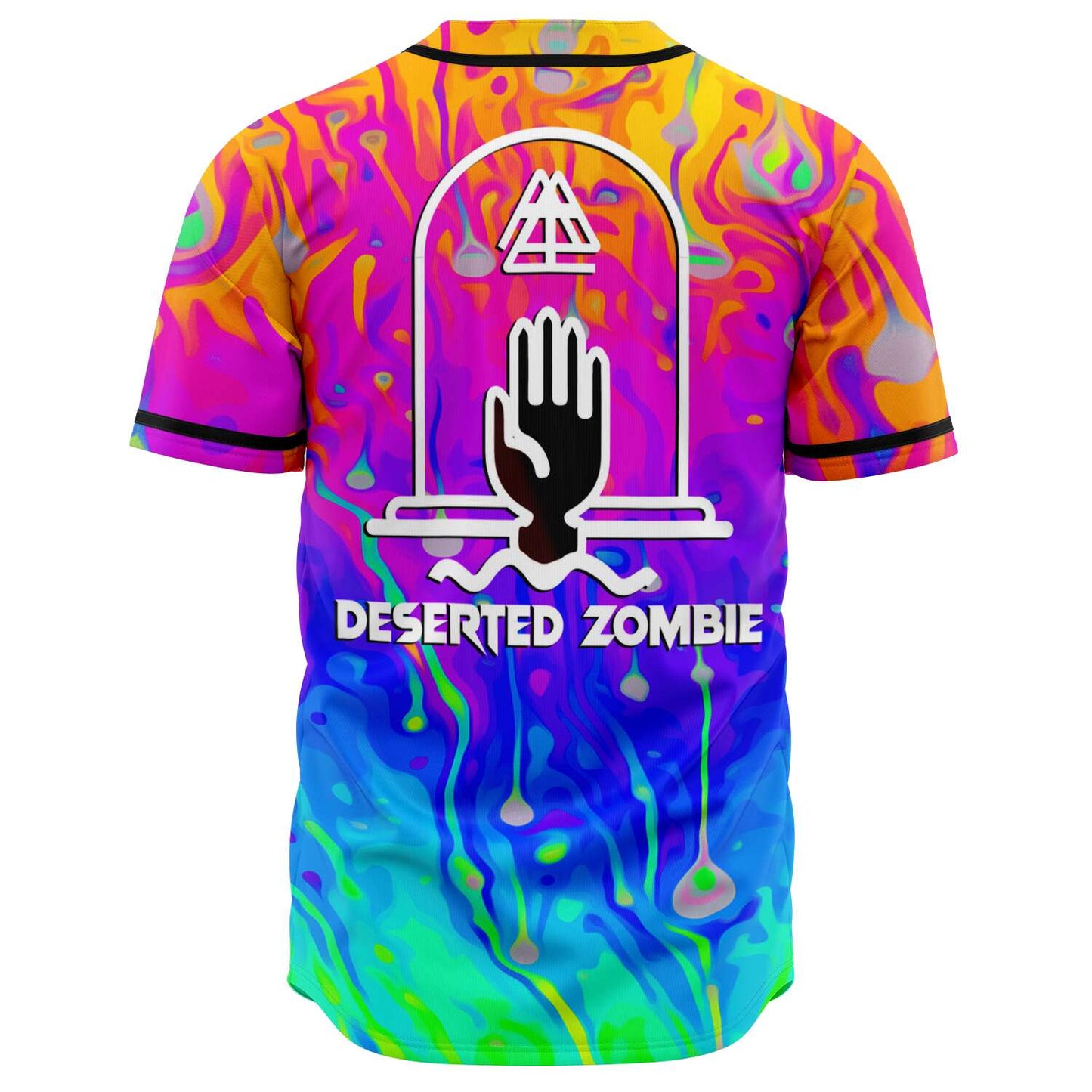 Deserted zombie custom jersey