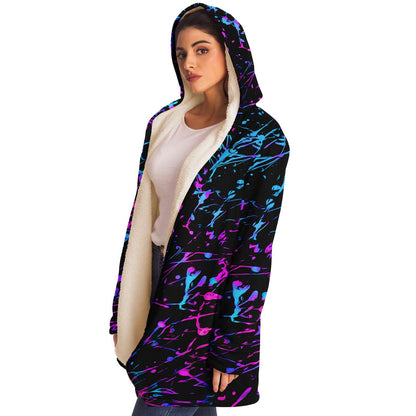 Splashed cloak