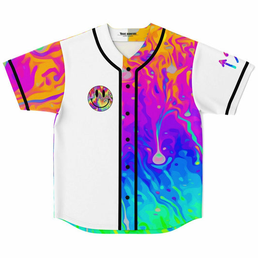 Daddy rainbow acid trip baseball jersey