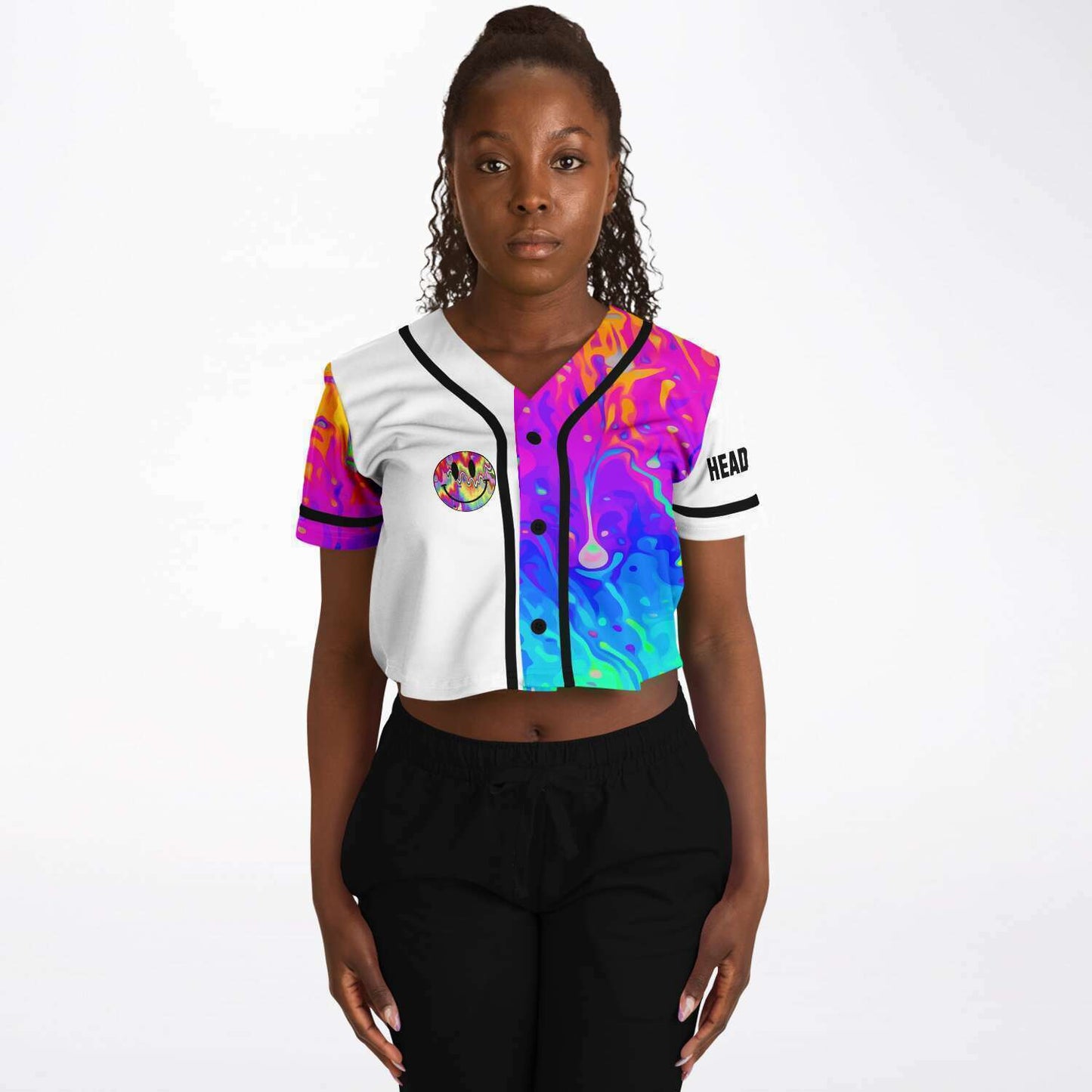 Daddy gang headbanger crop top jersey