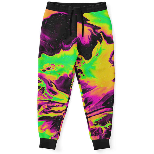 Colorful acid trip jogger