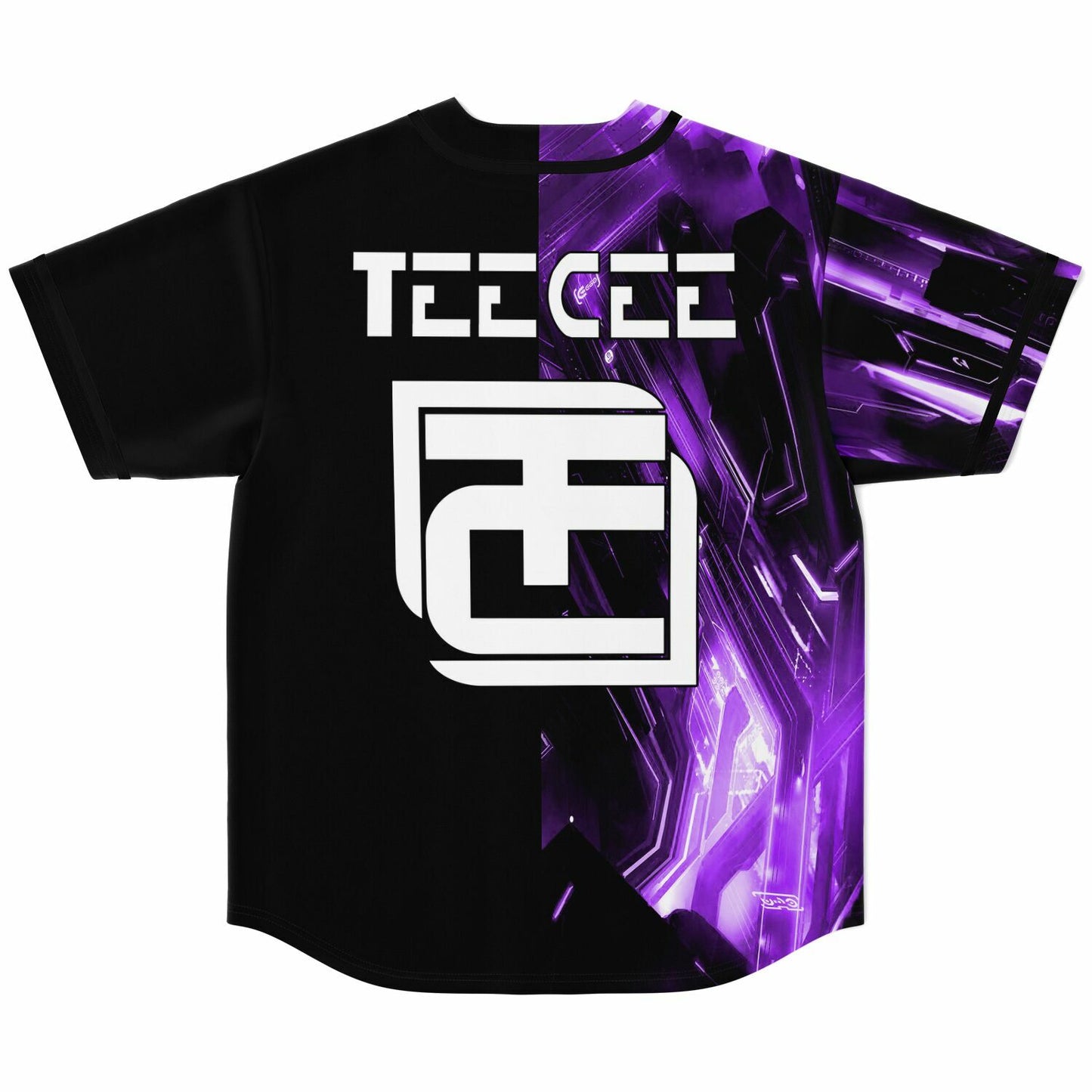 Purple teecee baseball jersey