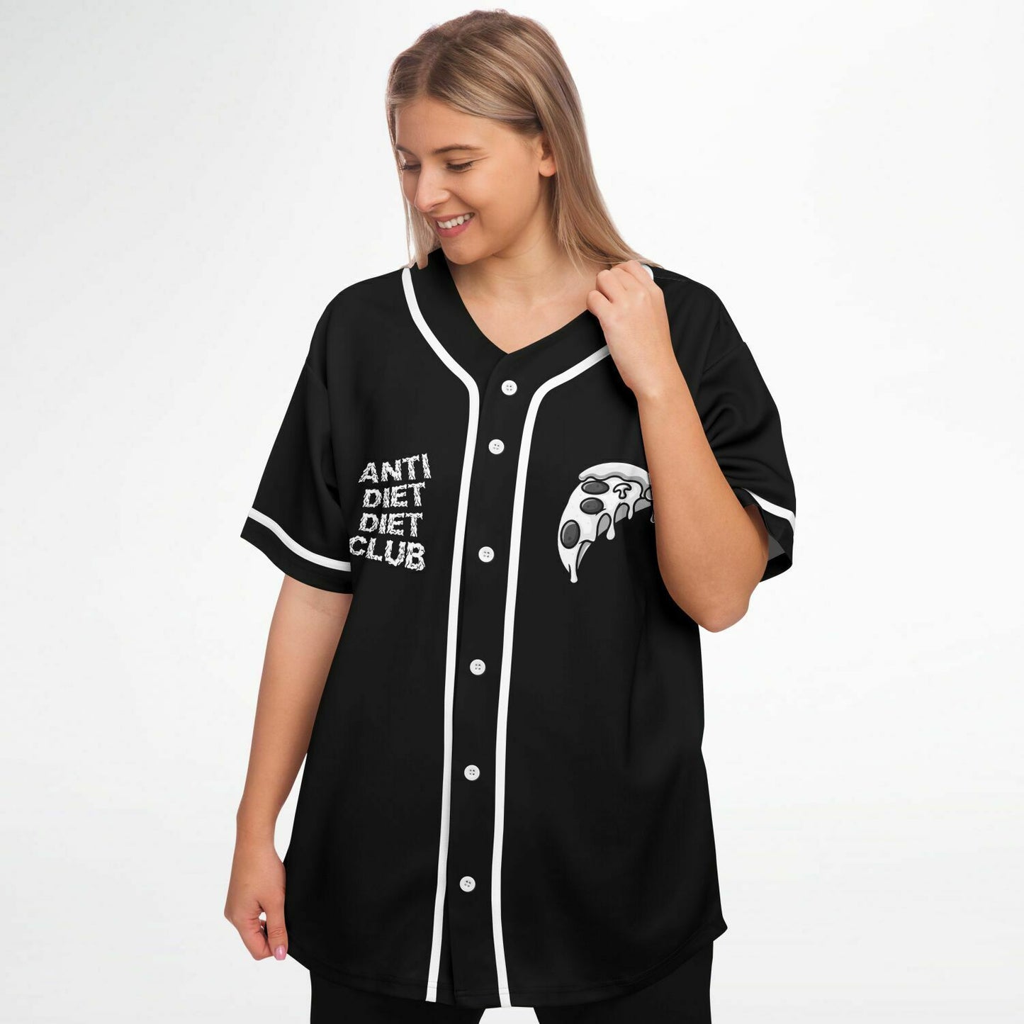 Anti diet club baseball jersey