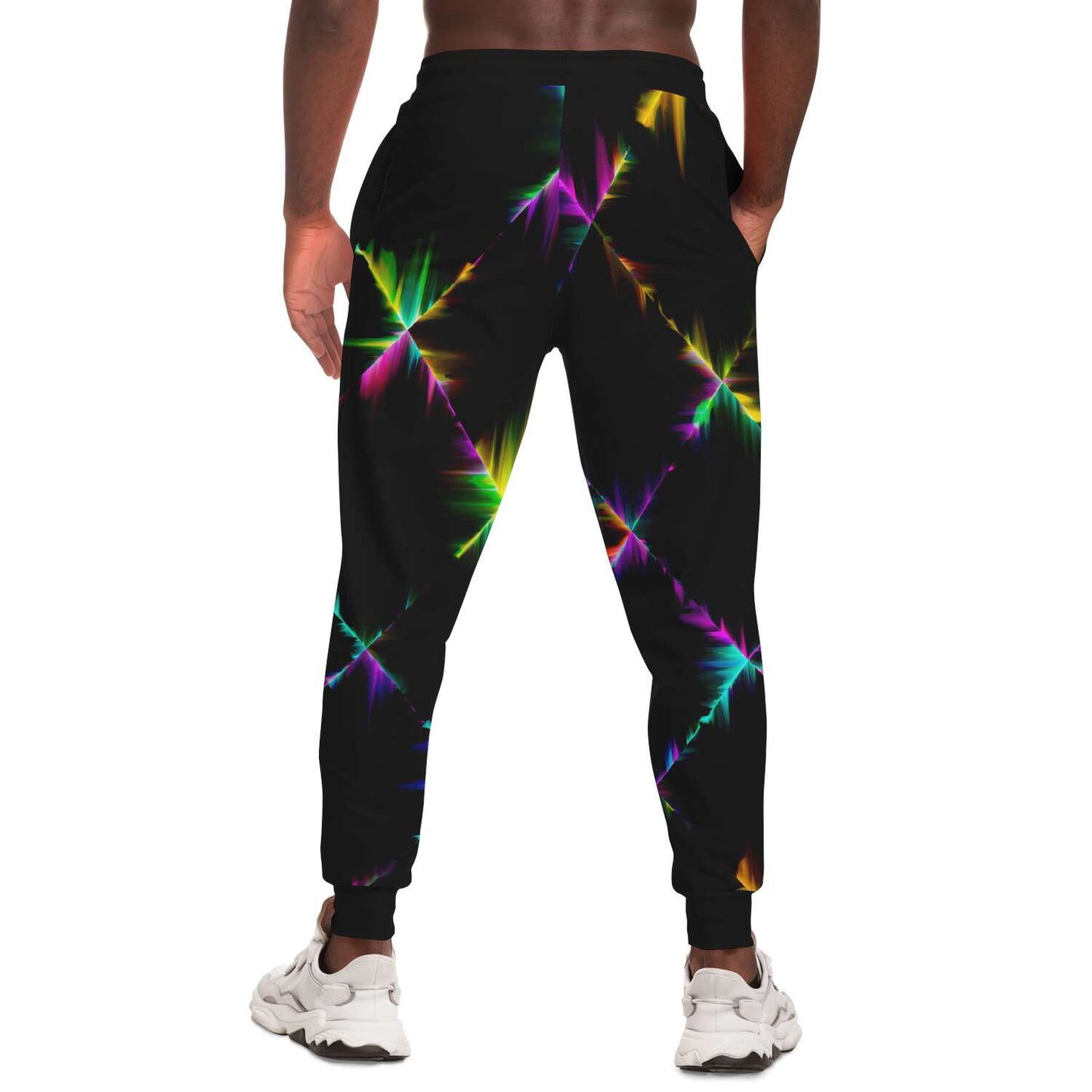 Neon light jogger