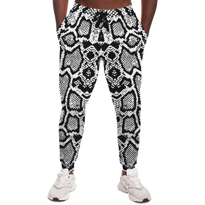 Snake pattern jogger
