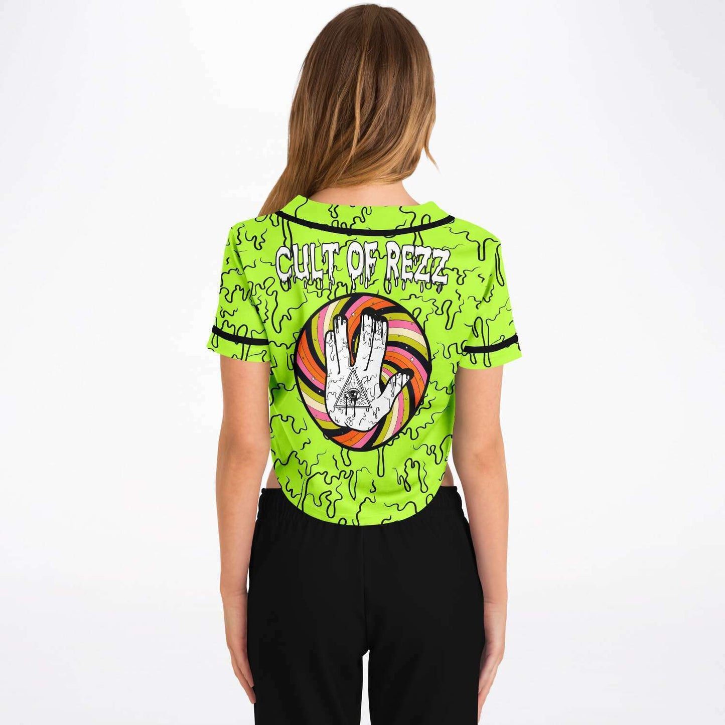 Cult of rezz crop top jersey