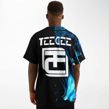 Blue Teecee baseball jersey