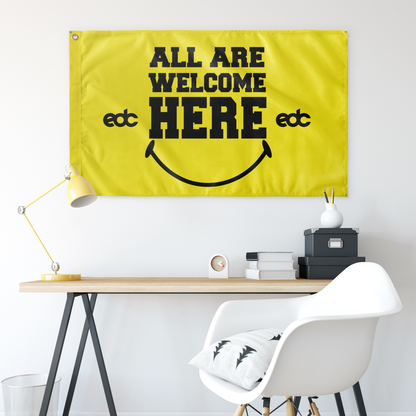 ALL ARE WELCOME HERE FLAG